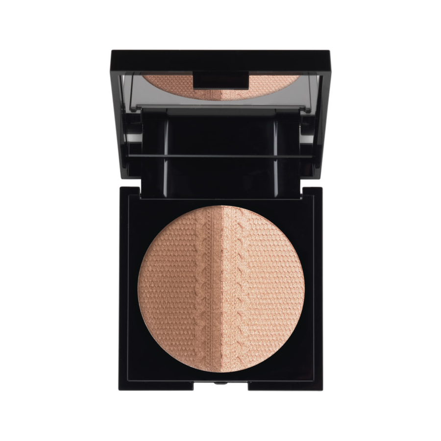 Rvb lab born romantic bronzer & highliter palette duo n.310